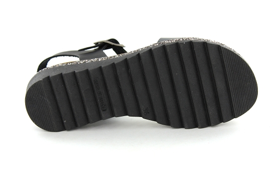 Kdaques sandales nu pieds lago noir1216002_4