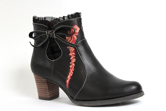 Laura vita boots bottine amelie noir1233501_1