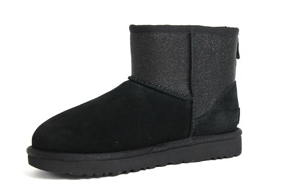 Ugg boots bottine classic mini sparkle noir1237301_2