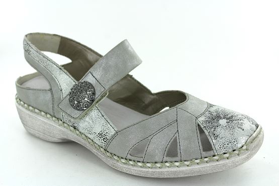 Rieker velcro 413v2.80 argent1259801_1
