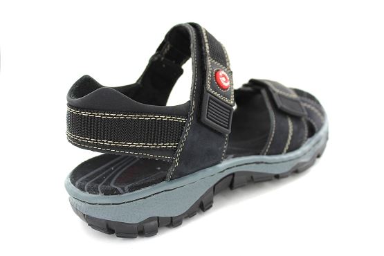 Rieker sandales nu pieds 68851.00 noir1262001_3