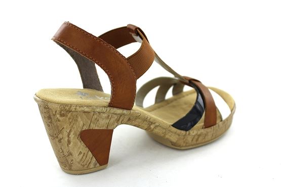 Rieker sandales nu pieds 69790.80 camel1264701_3