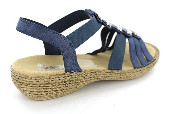 Rieker sandales nu pieds 65869.14 bleu1264901_3