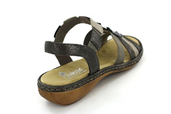 Rieker sandales nu pieds 65959.45 taupe1266501_3