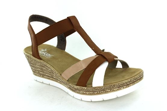 Rieker sandales nu pieds 61995.81 camel1266601_1