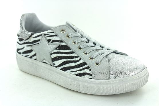 Reqins baskets sneakers sun stella argent1267801_1