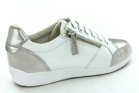 Geox baskets sneakers d8468b blanc1271602_3