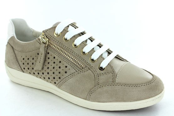 Geox baskets sneakers d9268a taupe1271701_1