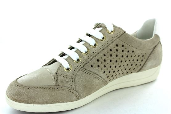 Geox baskets sneakers d9268a taupe1271701_2