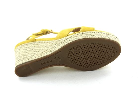 Geox sandales nu pieds d92n7a jaune1272101_4