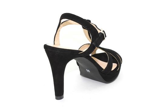 Brenda zaro sandales nu pieds f1427c noir1276301_3