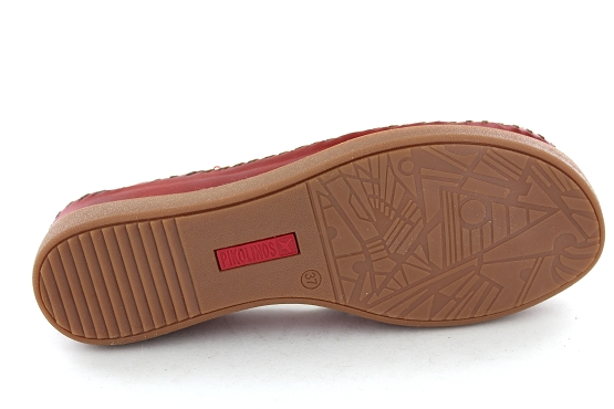 Pikolinos sandales nu pieds w8k.1569 rouge1277001_4
