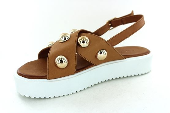 Inuovo sandales nu pieds 128013 camel1281801_2