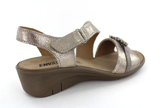 Enval soft sandales nu pieds 3284233 taupe1284801_3