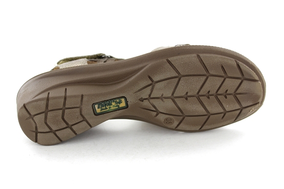 Enval soft sandales nu pieds 3284233 taupe1284801_4