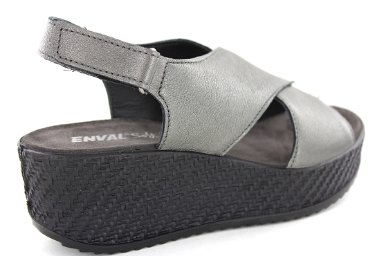 Enval soft sandales nu pieds 3291533 gris1285401_3