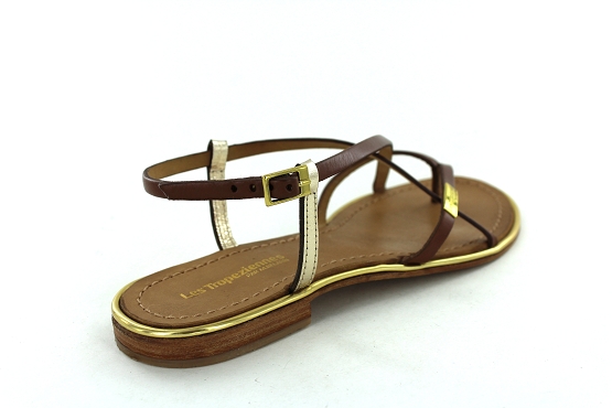 Les tropeziennes sandales nu pieds monaco camel1286401_3