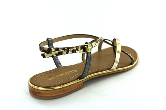 Les tropeziennes sandales nu pieds monaco or1286403_3