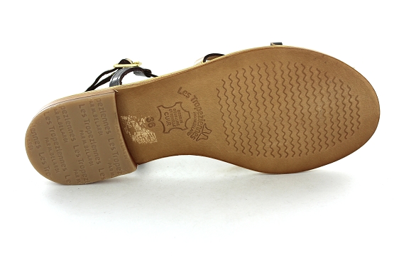 Les tropeziennes sandales nu pieds monaco or1286403_4