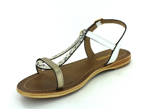 Les tropeziennes sandales nu pieds hamat blanc1286504_2