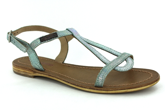 Les tropeziennes sandales nu pieds hamat bleu1286505_1