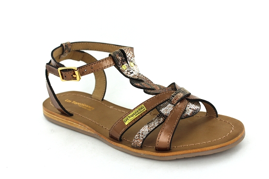 Les tropeziennes sandales nu pieds hams bronze1286701_1