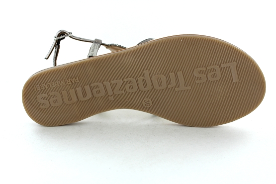 Les tropeziennes sandales nu pieds ochana etain1287201_4