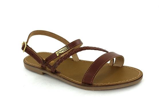 Les tropeziennes sandales nu pieds batresse camel1287502_1