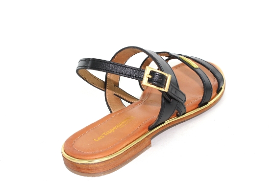 Les tropeziennes sandales nu pieds helina noir1287903_3