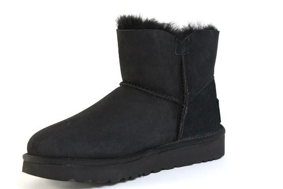 Ugg boots bottine mini button bling noir1305401_2