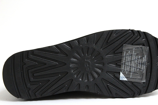 Ugg boots bottine rubber logo noir1305701_4