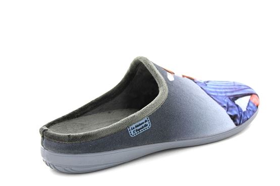 La maison de l espadrille pantoufles 6781 coluche gris1309801_4