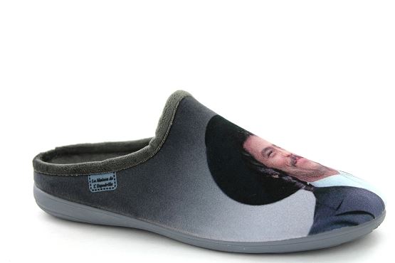 La maison de l espadrille pantoufles 6782 jacob gris1309901_2