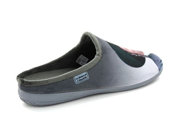 La maison de l espadrille pantoufles 6782 jacob gris1309901_4