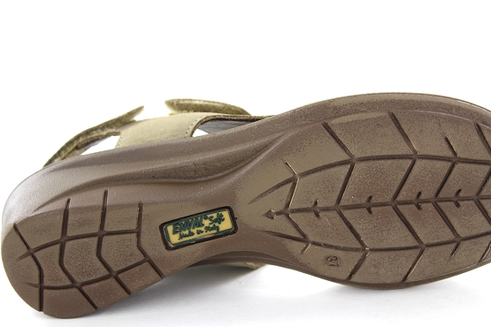 Enval soft sandales nu pieds 5288633 taupe1316601_4