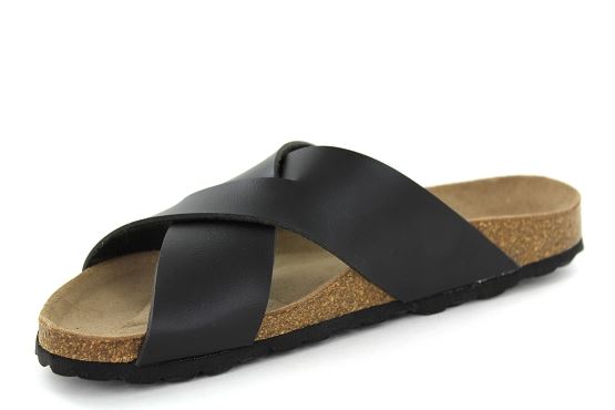 La maison de l espadrille nu pieds sandales 3562 noir1320801_2