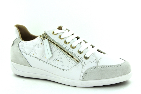Geox baskets sneakers d0268c blanc1323201_1