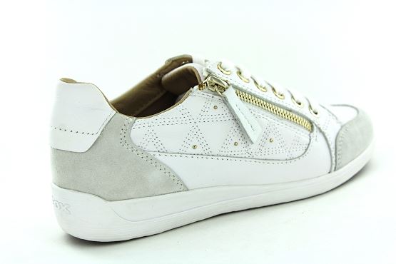 Geox baskets sneakers d0268c blanc1323201_3