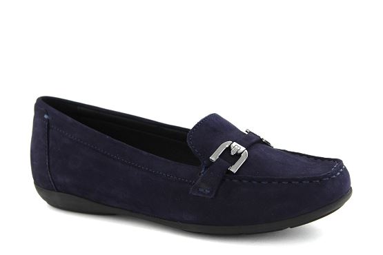 Geox mocassins d84bma bleu1324001_1