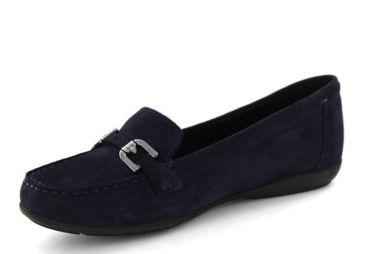 Geox mocassins d84bma bleu1324001_2