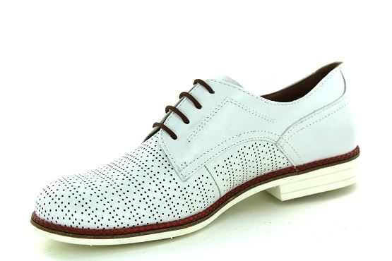 Tamaris derbies lacets 23200 blanc1325801_2