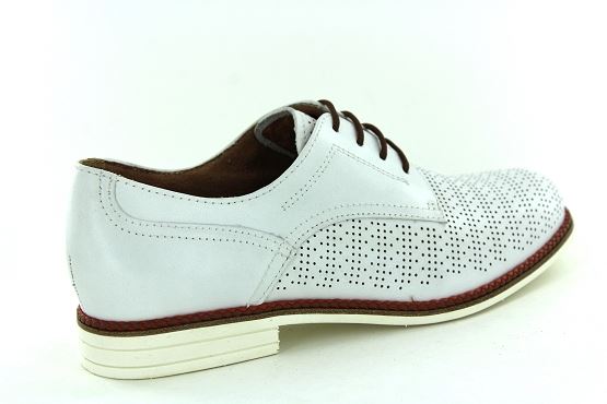 Tamaris derbies lacets 23200 blanc1325801_3