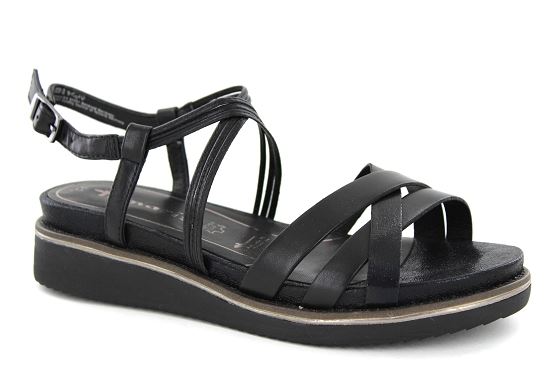 Tamaris sandales nu pieds 28207 noir1328101_1