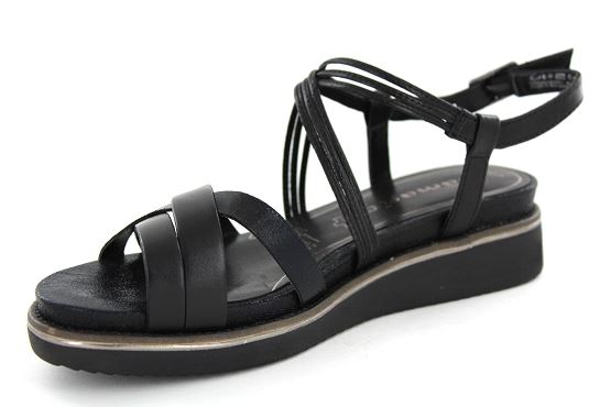 Tamaris sandales nu pieds 28207 noir1328101_2