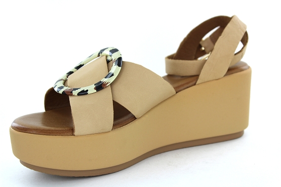 Inuovo sandales nu pieds 123043 taupe1334702_2