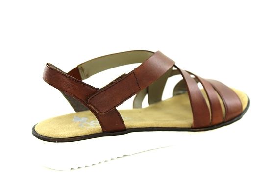 Rieker sandales nu pieds 63663.24 camel1346301_3