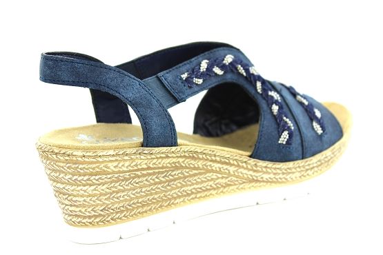 Rieker sandales nu pieds 619d8.14 bleu1351301_3