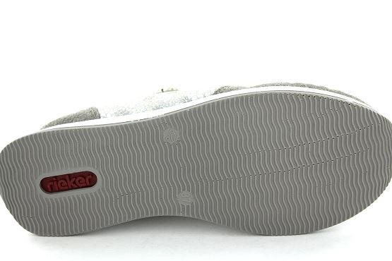 Rieker baskets sneakers n4511.42 gris1352101_4