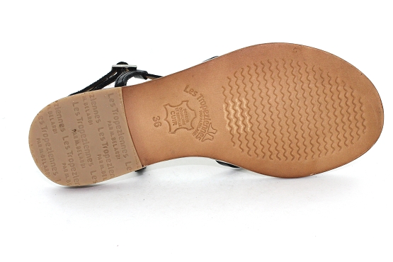 Les tropeziennes sandales nu pieds monaco noir1354701_4