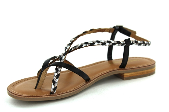 Les tropeziennes sandales nu pieds monatres noir1354802_2